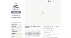Desktop Screenshot of es.hotelsantpol.com