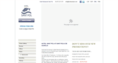 Desktop Screenshot of en.hotelsantpol.com